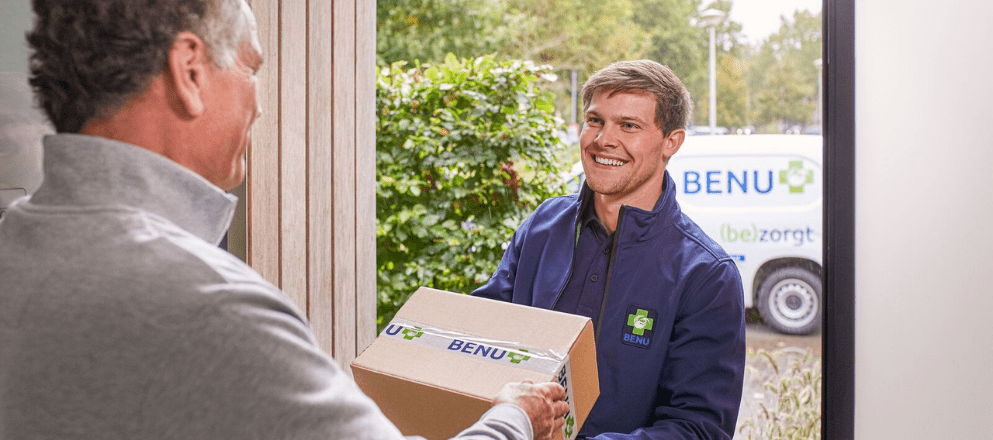 Bezorger van BENU Apotheek