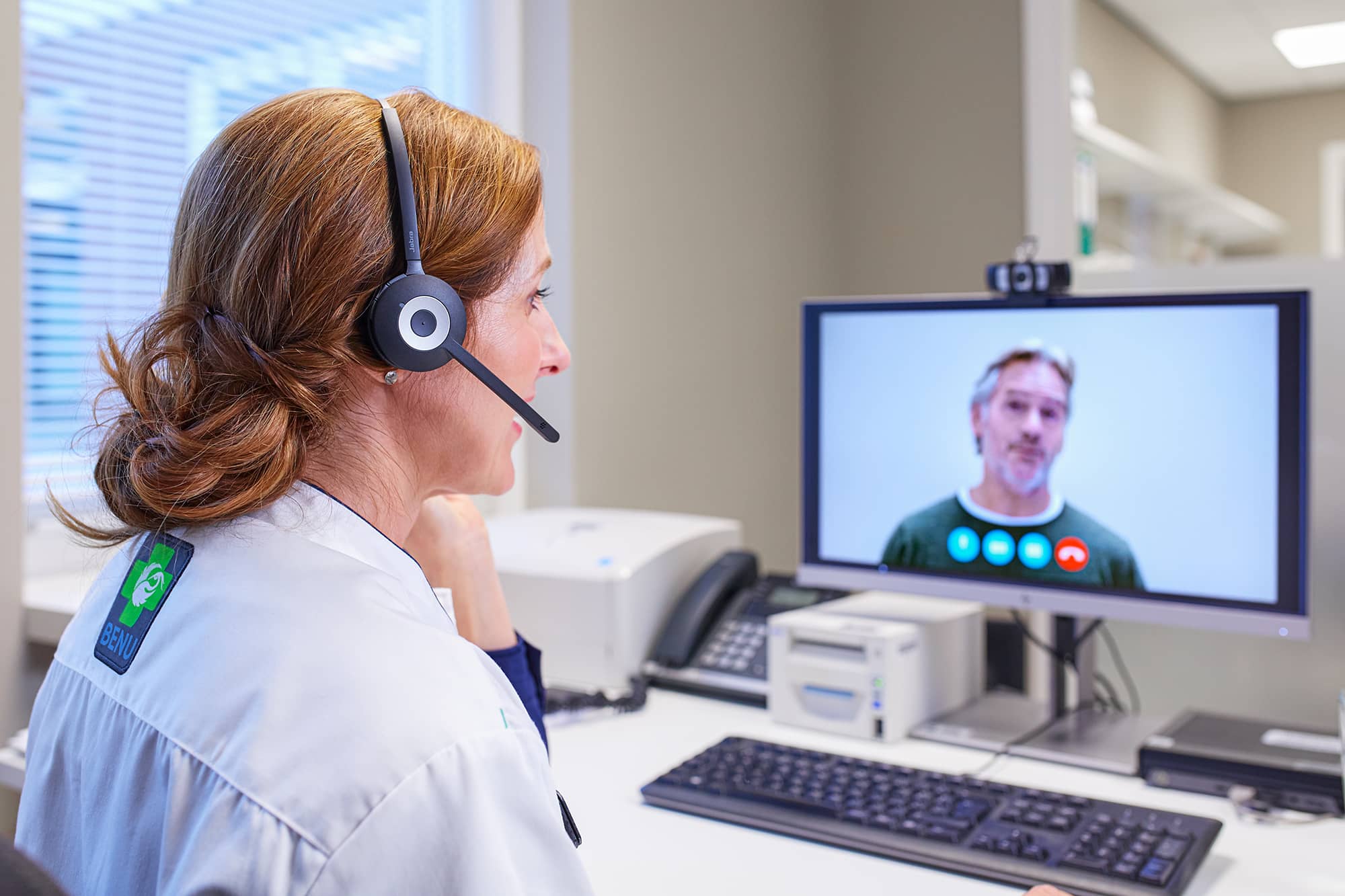 BENU Apotheek - spreekkamer beeldbellen