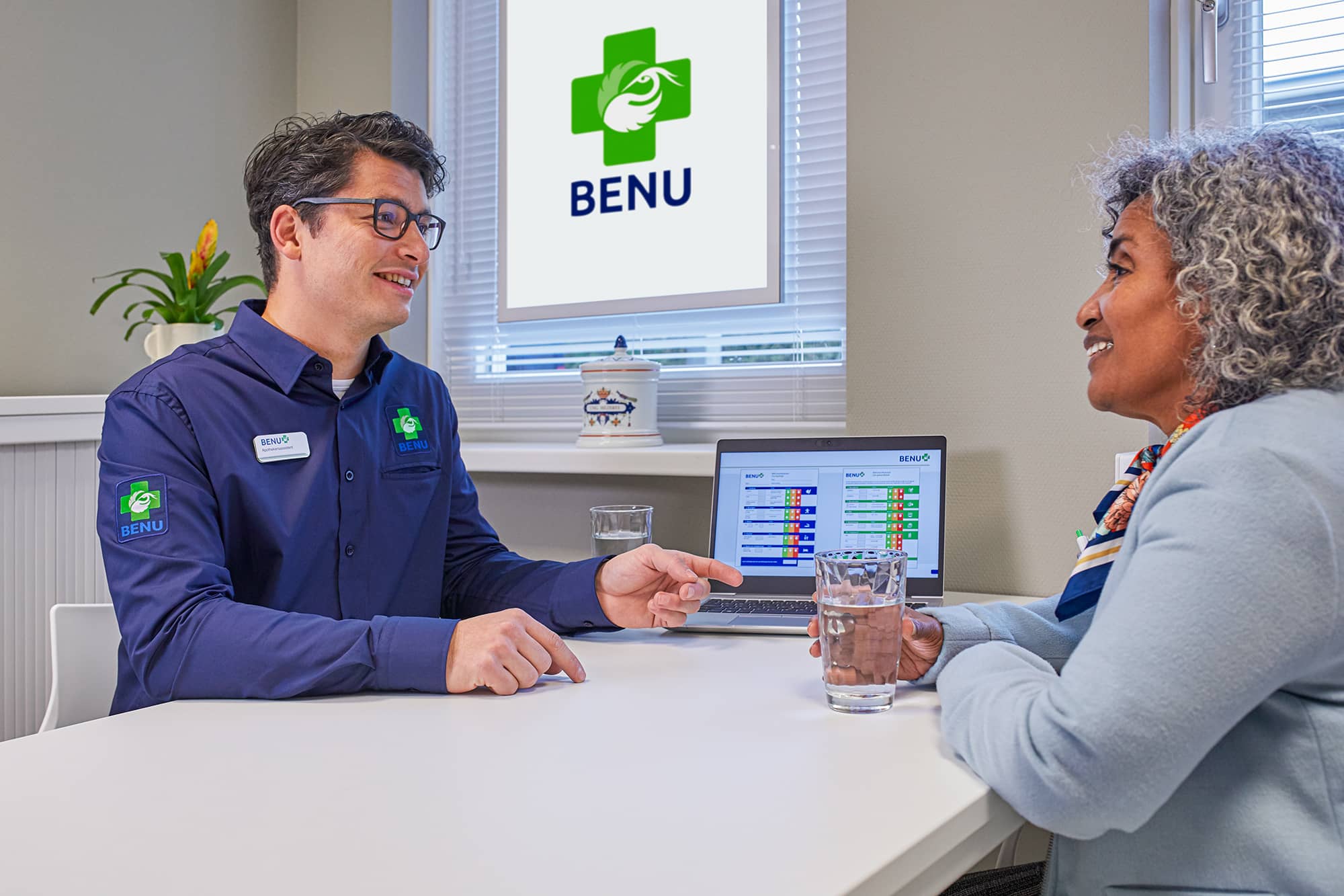 BENU Apotheek - spreekkamer gezondheidsrapport