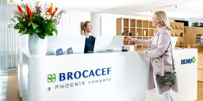 Brocacef - Receptie
