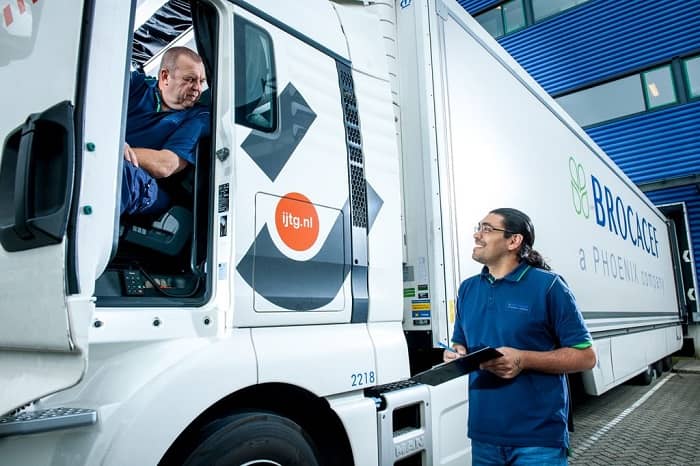 Brocacef Healthcare Logistics - vrachtwagen