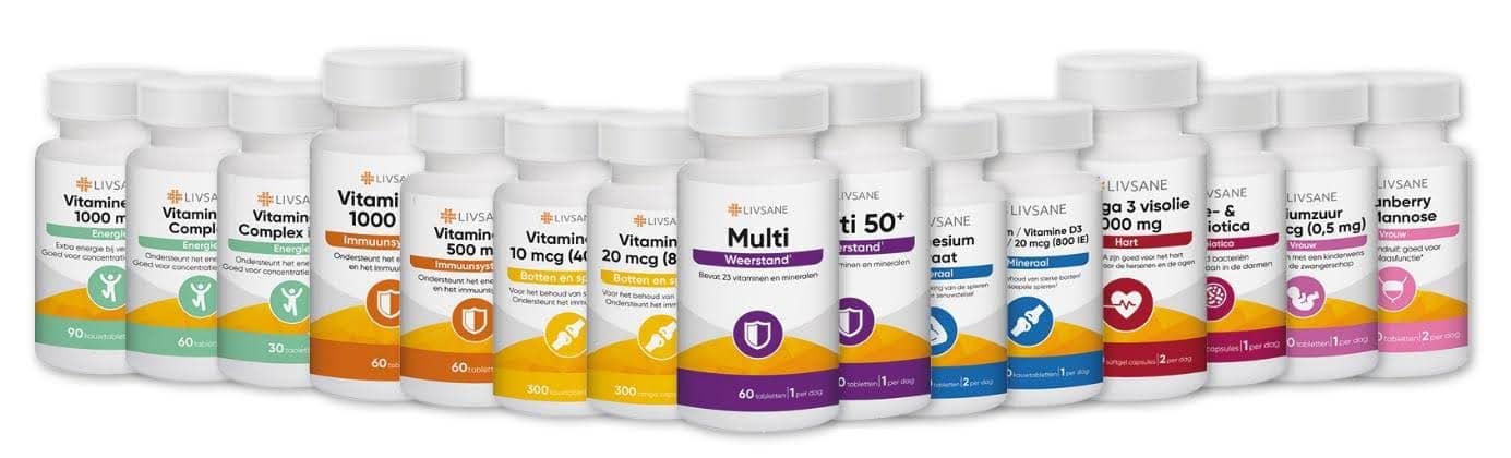 Livsane vitamines en supplementen