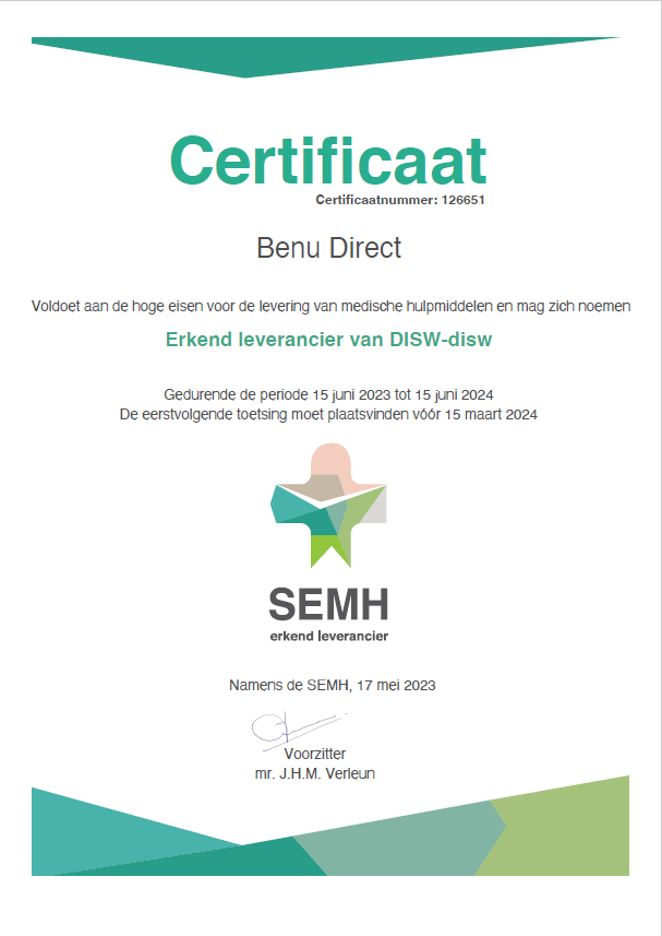 DISW certificaat