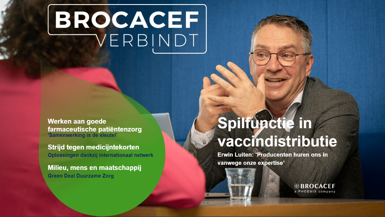 Brocacef Verbindt voor intramurale apothekers (mei 2024)