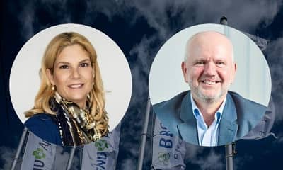 Nienke Feenstra en Steve Anderson